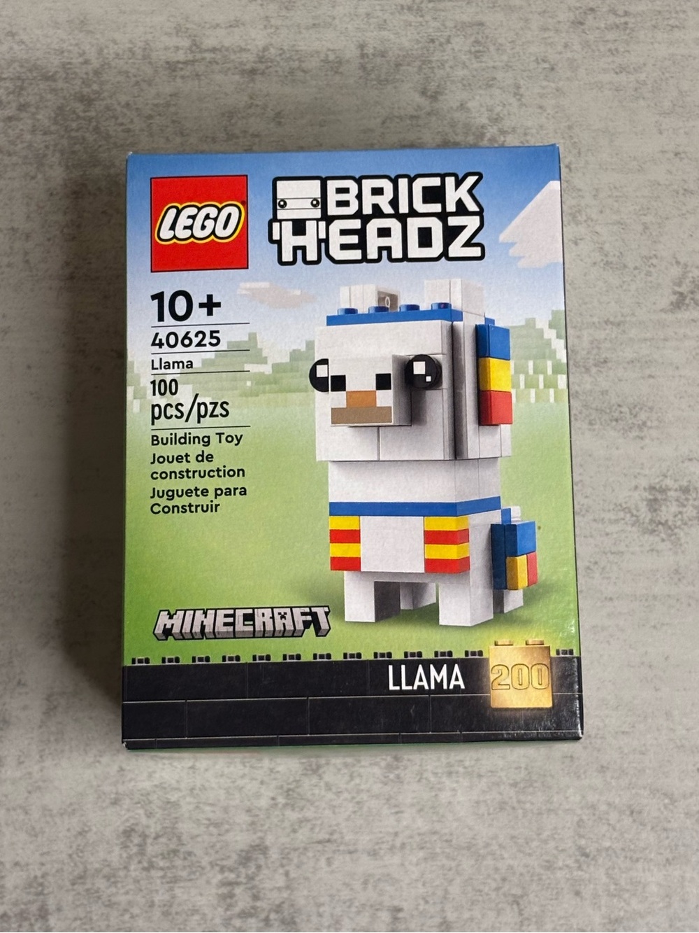 Lego BrickHeadz Minecraft Llama Set (#40625)